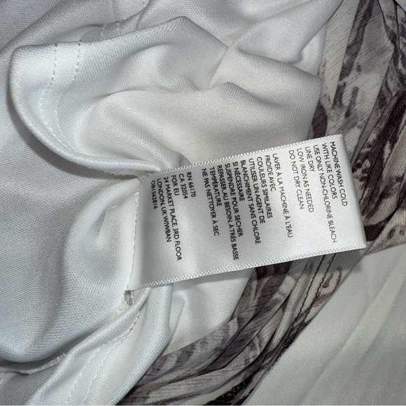 Urban Outfitters Renewal Remnants Y2K Mod Twisted Front Mini Dress NWT Size S - Picture 9 of 11